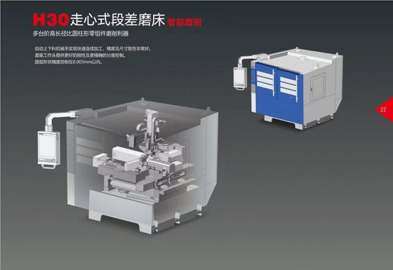 H3 220V 380V Step Down Grinder Machine, Σταθερή μηχανή CNC για την άλεση προφίλ