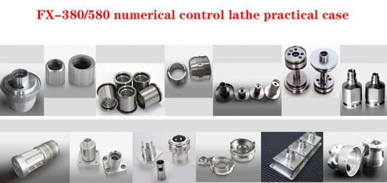 Ακριβής CNC Lathe F580 βαρύ κόψιμο και servo προγραμματιζόμενο πίσω κάθισμα μηχανοκίνητο σπινθήρα
