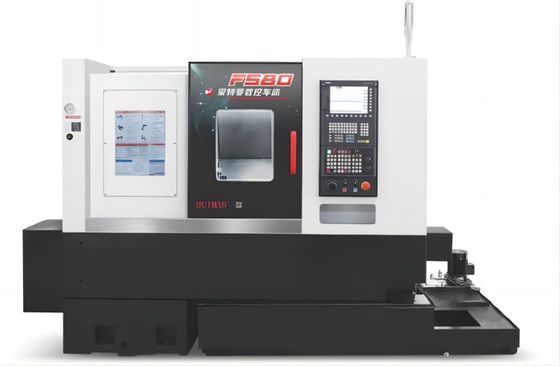 Ακριβής CNC Lathe F580 βαρύ κόψιμο και servo προγραμματιζόμενο πίσω κάθισμα μηχανοκίνητο σπινθήρα